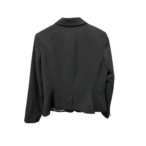 Worthington Womens Black Blazer Jacket One Button Closure Sz XL Petite - Picture 2 of 8